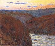 The Creuse,Sunset, Claude Monet
